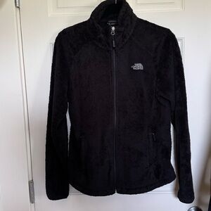 The North Face Black Fleece Jacket Cozy and Stylish